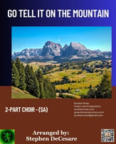Go Tell It On The Mountain SA choral sheet music cover